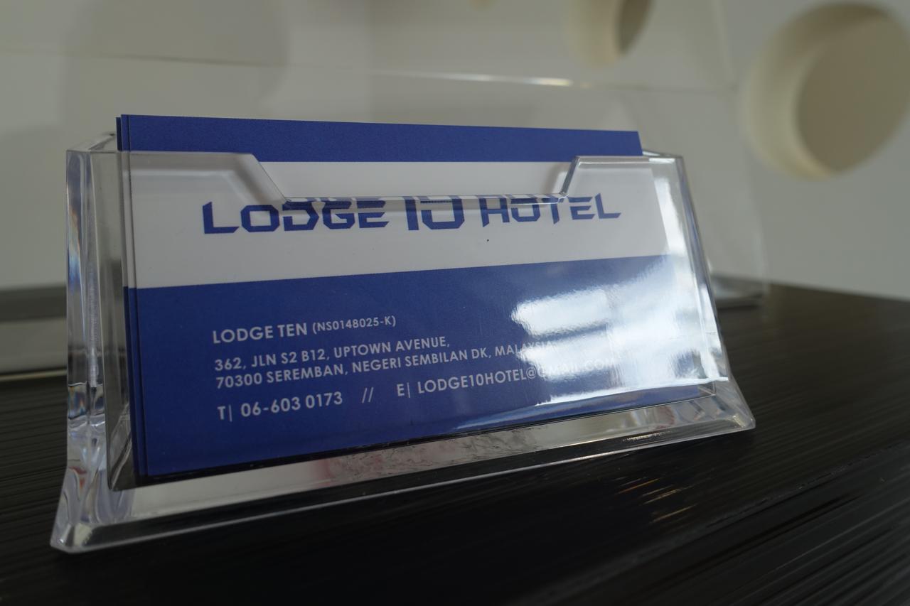 Lodge 10 Hotel Seremban Esterno foto